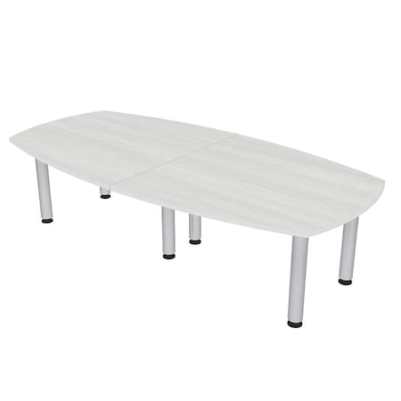 Skutchi Designs 45 in W, 96 in L, 29 in H, Engineered Wood Top, White HAR-ABOT-46X93-PT-WC